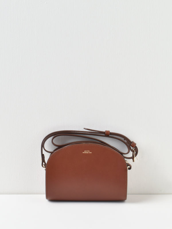 Sac Demi Lune Mini CAD NOISETTE